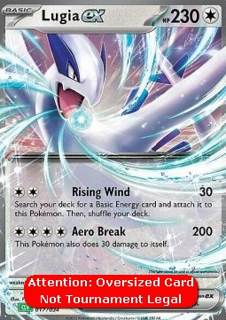 Lugia ex Pokémon Trading Card Game Classic: Venusaur &amp; Lugia ex Deck #017