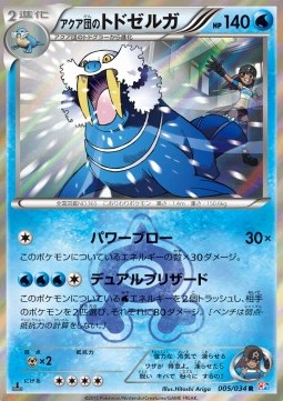 Team Aqua's Walrein Magma Gang VS Aqua Gang: Double Crisis #5