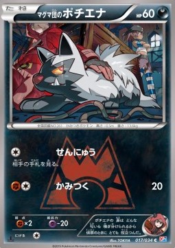Team Magma's Poochyena Magma Gang VS Aqua Gang: Double Crisis #