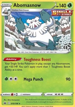 Abomasnow Chilling Reign #010/198