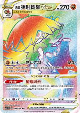 Hisuian Decidueye VSTAR Shadow of Glory #081