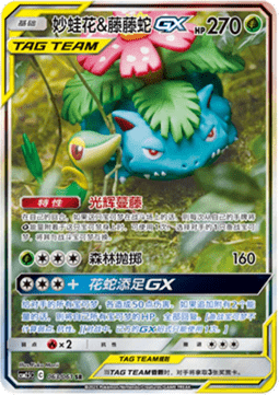 Venusaur & Snivy GX - Striking Competition #063