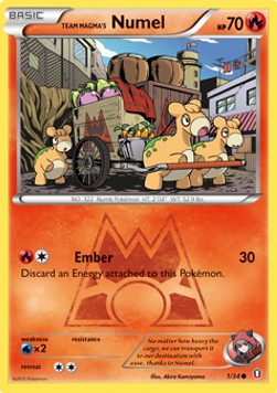 Team Magma's Numel Double Crisis #1/34