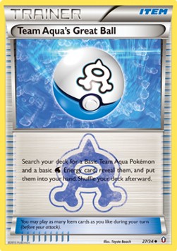 Team Aqua's Great Ball Double Crisis #27/34