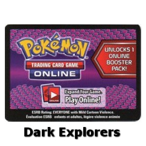 Online Code Card (Booster) Dark Explorers #