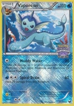 Vaporeon Dark Explorers #25/108