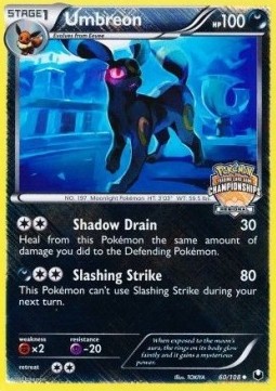 Umbreon Dark Explorers #60/108