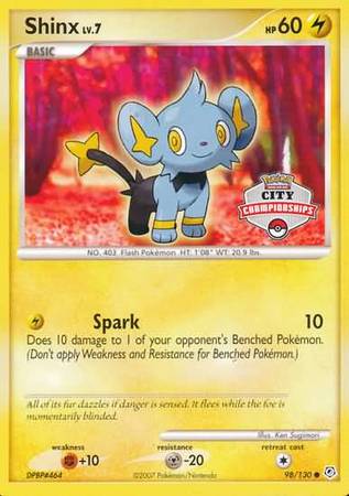 Shinx Lv.7 Diamond &amp; Pearl #98