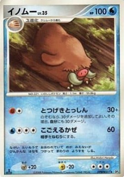 Piloswine Lv.35 Temple of Anger #5