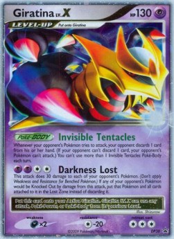 Giratina LV.X DP Black Star Promos #38/56