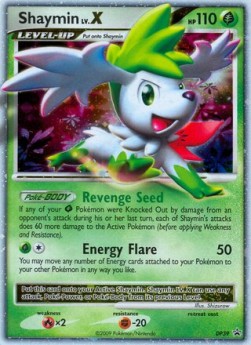 Shaymin LV.X DP Black Star Promos #39/56