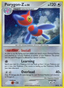 Porygon-Z Lv.56 DP Black Star Promos #35/56