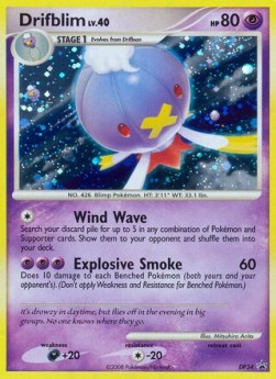 Drifblim Lv.40 DP Black Star Promos #34/56