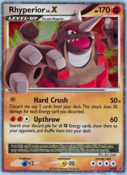Rhyperior LV.X DP Black Star Promos #29/56