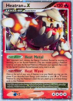 Heatran LV.X DP Black Star Promos #31/56