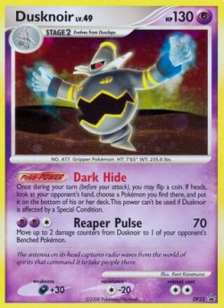 Dusknoir Lv.49 DP Black Star Promos #33/56