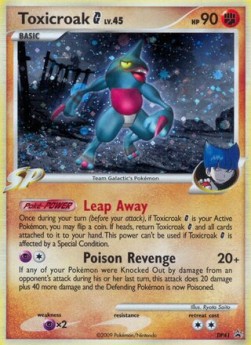 Toxicroak Lv.45 DP Black Star Promos #41/56