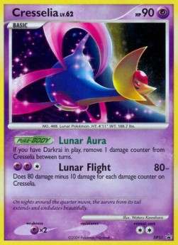 Cresselia Lv.62 DP Black Star Promos #51/56