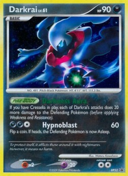 Darkrai Lv.61 DP Black Star Promos #52/56