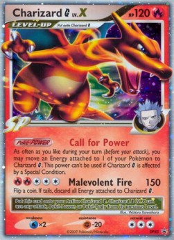 Charizard LV.X DP Black Star Promos #45/56