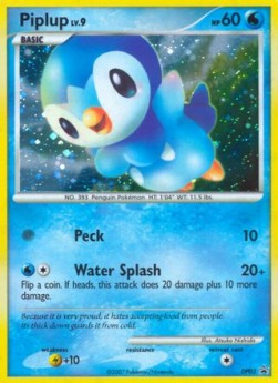 Piplup Lv.9 DP Black Star Promos #03/56