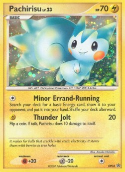 Pachirisu Lv.23 DP Black Star Promos #04/56