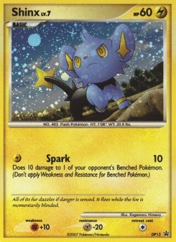 Shinx Lv.7 DP Black Star Promos #15/56