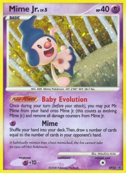 Mime Jr. Lv.5 DP Black Star Promos #22/56