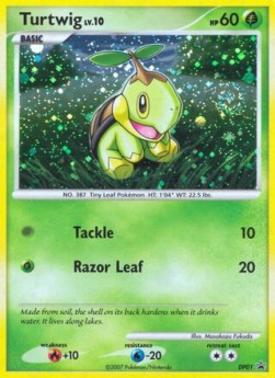 Turtwig Lv.10 DP Black Star Promos #01/56