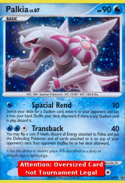 Palkia Lv.67 DP Black Star Promos #