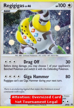 Regigigas Lv.46 DP Black Star Promos #