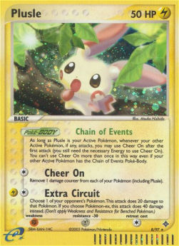 Plusle EX Dragon #8