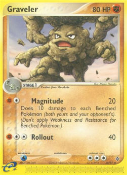 Graveler EX Dragon #30