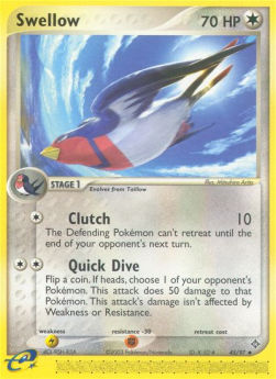 Swellow EX Dragon #45