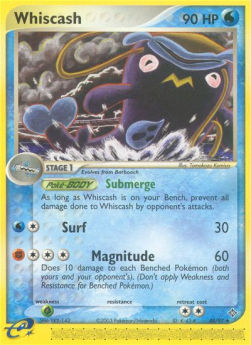 Whiscash EX Dragon #48