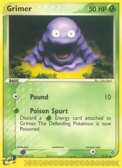 Grimer EX Dragon #57