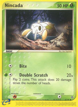 Nincada EX Dragon #67