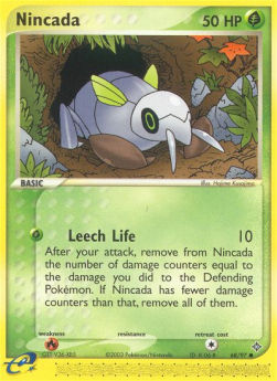 Nincada EX Dragon #68