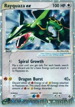 Rayquaza ex EX Dragon #97