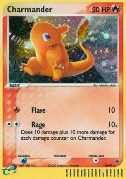 Charmander EX Dragon #98