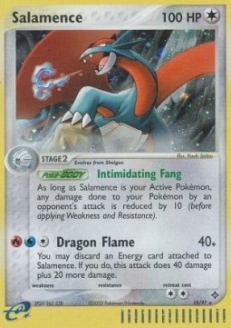 Salamence EX Dragon #19