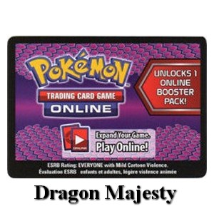 Online Code Card (Booster) Dragon Majesty #
