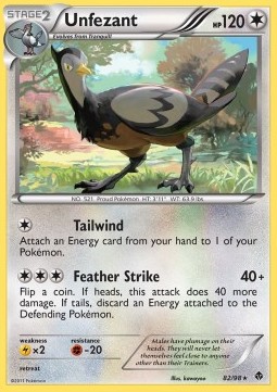 Unfezant Emerging Powers #82/98