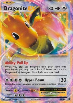Dragonite EX Evolutions #72/108