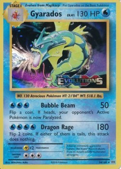 Gyarados Evolutions #34/108