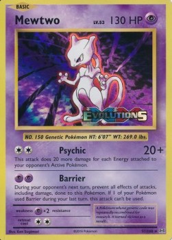 Mewtwo Evolutions #51/108
