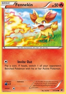 Fennekin - Fates Collide #11/124