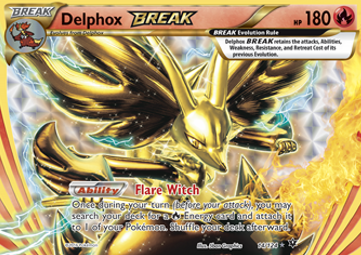 Delphox BREAK Fates Collide #14/124
