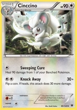Cinccino - Fates Collide #89/124