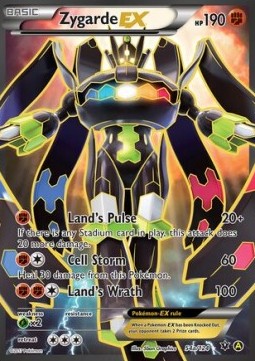 Zygarde EX Fates Collide #54/124